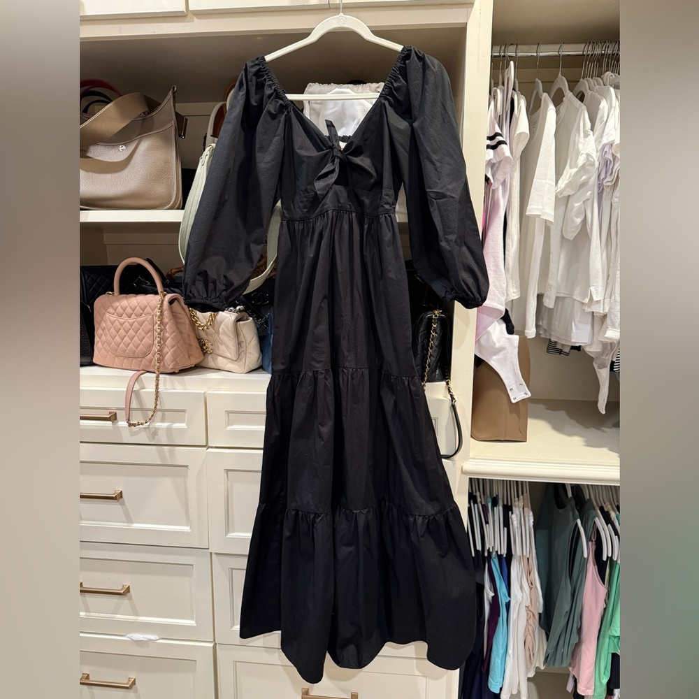 XiRENA Black Long Sleeve Dress